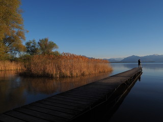 Obraz premium Chiemsee in Bayern