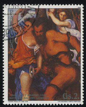 Bacchus and Ariadne by Tiziano