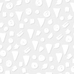 Doodle seamless pattern background.