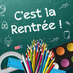 Résultat de recherche d'images pour "rentrée des classes"