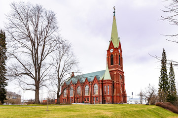 Mikkeli cathedral view, Eastern Finland
