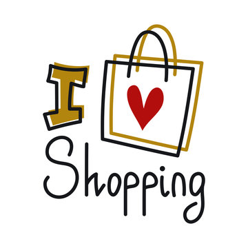 I Love Shopping" Images – Browse 174 Stock Photos, Vectors, and Video |  Adobe Stock
