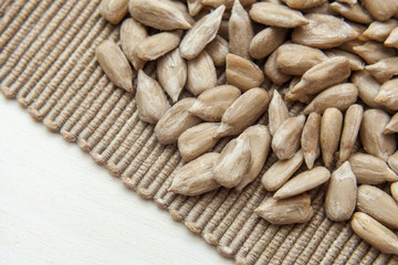 shelled sunflower seeds