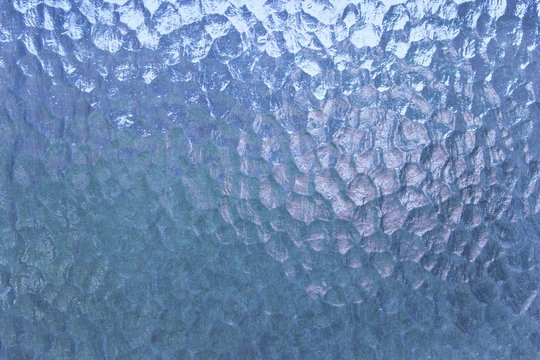Glass texture as background