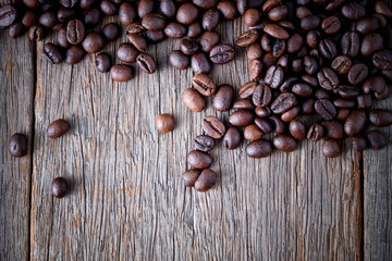 Brown coffee bean background