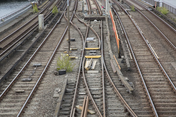 Railroad Track, Central Bridge; Stockholm