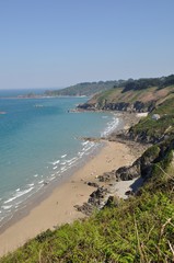 Fototapeta na wymiar The Brittany coast