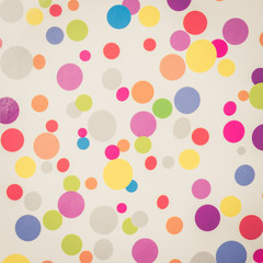 Colorful dotted background