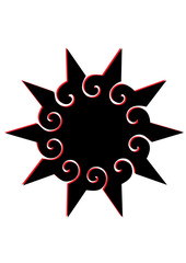 Geometric abstract background