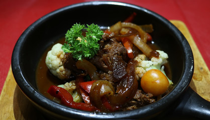 Beef Black Pepper Indonesian Food | Asian Food