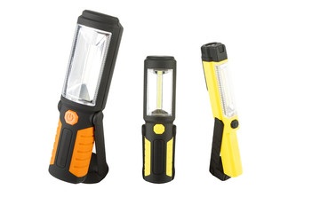 flashlight on white background
