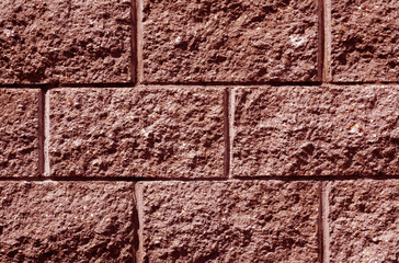 Red color stylized wall pattern.