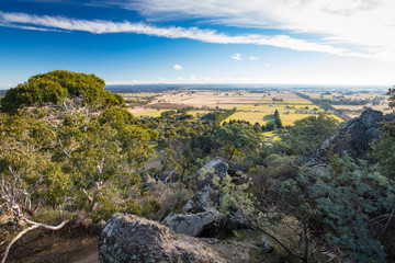 Hanging Rock in Macedon Ranges