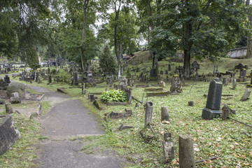 Rasos Cemetery in Vilnius, Lithuania 