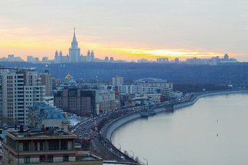 Fototapeta premium Photos from high buildings