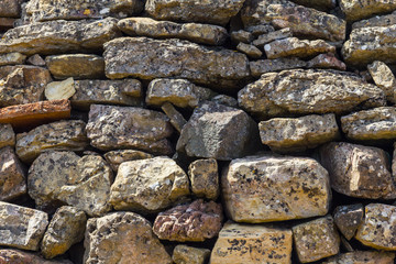 Irregular Stone wall