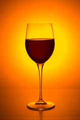 Glass of wine