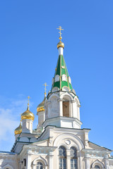 Bell tower in Voskresensky Novodevichy Convent.