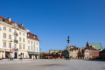 Fototapeta na wymiar Old Town in Warsaw