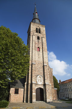 Saint Anne Church in Bruges