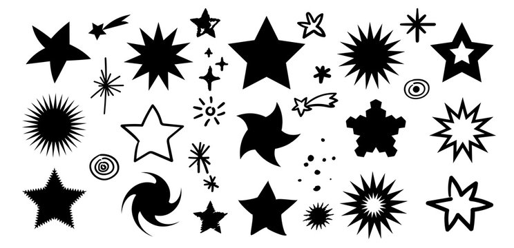 Sterne Silhouetten