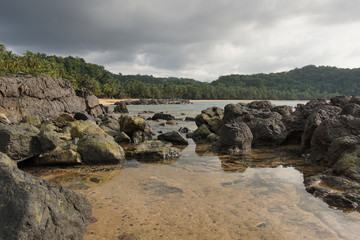 Praia Coco auf Principe Island, Sao Tome und Principe, Afrika