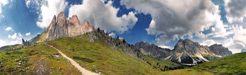 Dolomiten Geisler Gebirge Panorama © Michael Rucker