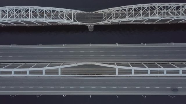Bird's eye view of the hightway