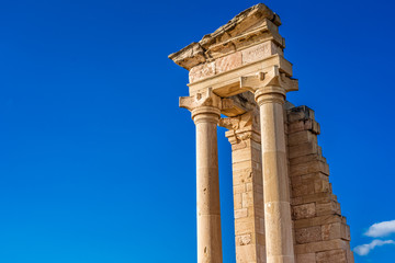 Ruins of the Sanctuary of Apollo Hylates, Limassol, Cyprus