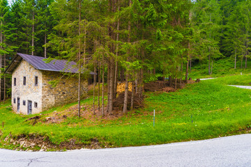 Straße zum Passo San Antonio in Cadore