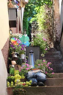 Blumentreppe