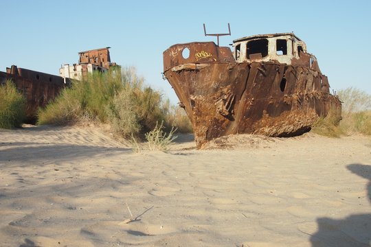 Moynaq Schiffsfriedhof Aralsee