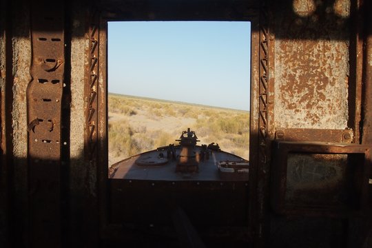 Sicht eines Aralsee Kapit&auml;ns