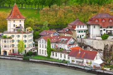 Obraz premium Coastal landscape of Bern, Switzerland