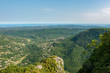 Fototapeta na wymiar Provence von Oben 