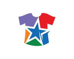 Star Fashion Logo Template Design Vector, Emblem, Design Concept, Creative Symbol, Icon
