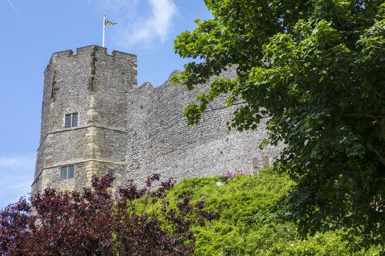 Lewes Castle In East Sussex In The UK.