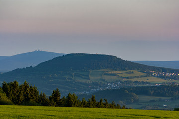 Obraz premium Berg in der Ferne