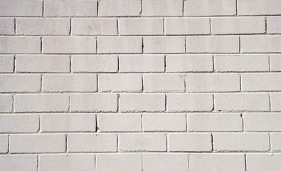 White Brick Wall Texture