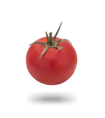 Cherry tomato on white background