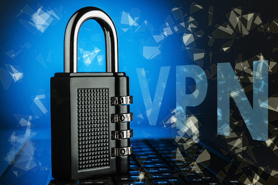 The concept of an encrypted Internet connection.