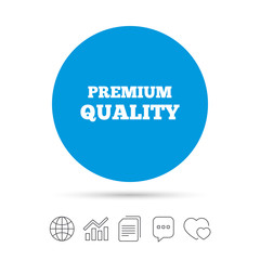 Premium quality sign icon. Special offer symbol.