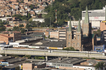 Fototapeta na wymiar City of Medellin, Colombia