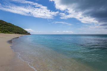 The beautiful beach of Darkwood, Antigua 