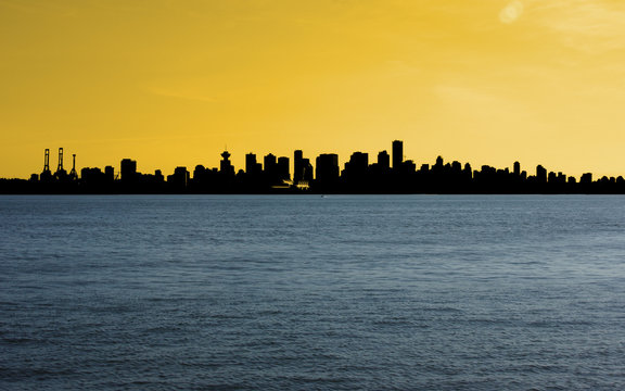 Skyline de Vancouver, B.B.C., Canada