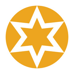 star decorative isolated icon vector illustration design