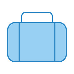 portfolio briefcase isolated icon vector illustration design