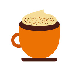 coffee cup isolated icon vector illustration design