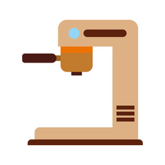 coffee machine isolated icon vector illustration design