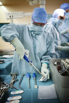 HIP PROSTHESIS, SURGERY